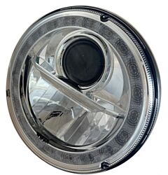7" LED Headlamp With Integral Indicator and DRL - Sold in pairs