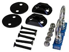 ARB Quick Release Load Lashing Eyes 45Mm And Mount System Set Of 2