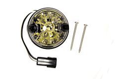 Front side LED lights 73mm SMOKED