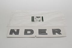 LR058430 - NAME PLATE - PLASTIC