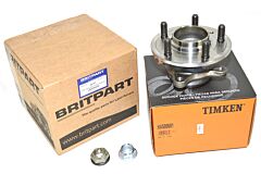 HUB AND BEARING WHEEL