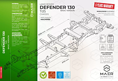 LR Defender 130 Td5 Chassis BASIC