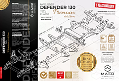 LR Defender 130 Td5 Chassis PREMIUM