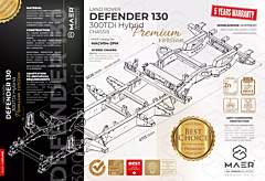 LR Defender 130 300TDi HYBRID Chassis PREMIUM