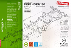 LR Defender 130 300TDi Chassis BASIC