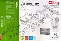 LR Defender 130 V8 Chassis CLASSIC 
