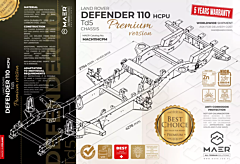 LR Defender 110 Td5 High Capacity Pick Up Chassis PREMIUM