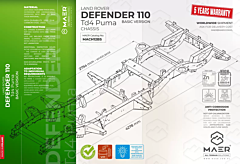 LR Defender 110 Td4 SW / DCPick Up Chassis BASIC