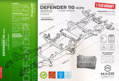 LR Defender 110 300TDi High Capacity Pick Up Chassis CLASSIC