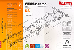 LR Defender 110 6x6 Td5 Chassis BASIC