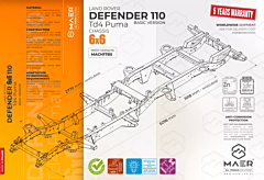 LR Defender 110 6x6 Td4 Pick Upma Chassis BASIC