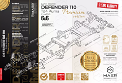 LR Defender 110 6x6 Td4 Pick Upma Chassis PREMIUM
