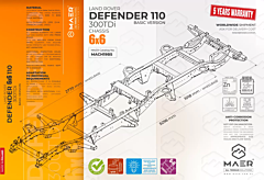 LR Defender 110 6x6 300TDi Chassis BASIC