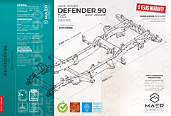 LR Defender 90 Td5 Chassis BASIC