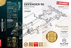 LR Defender 90 Td4 Pick Puma Chassis PREMIUM