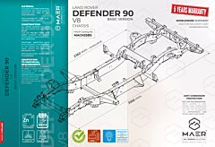 LR Defender 90 V8 Chassis BASIC