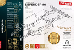 LR Defender 90 V8 Chassis PREMIUM