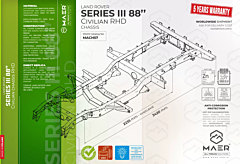 LR Series III 88 Civilian Chassis RHD