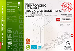 Defender 110, 130 LH Reinforcing Bracket Truck Cab Base