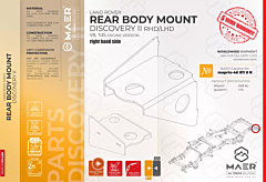 Discovery II RH Rear Body Mount 