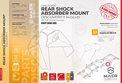Discovery II RH Rear Shock Absober Mount