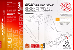 Discovery II LH Rear Spring Seat