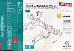 LR Defender 90 V8, 200TDi, 300TDi Rear Crossmember Mid