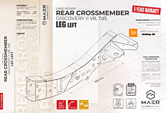LR Discovery II V8, Td5 Leg left