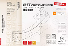 LR Discovery II V8, Td5 Leg rigHard Top