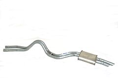 EXHAUST - TWIN TAILPIPE R/R