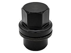 NRC7415B - WHEEL NUT - BLACK Defender 1987 - 2006, Range Rover Classic 1986 - 1991, Discovery 1