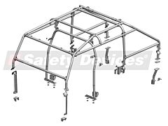 Safety Devices Padding Kit - For Roll-Cage Kit