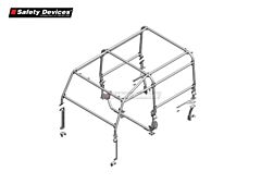 Safety Devices 6-Point Defender 90 Roll Cage - External (1986-2007)
