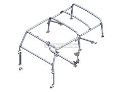 Safety Devices Roll Cage - Defender 90 Soft Top