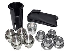 RRB100370 LOCKING WHEEL NUT KIT - Range Rover P38