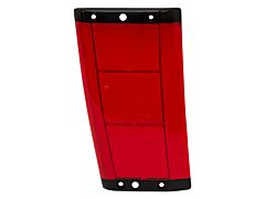 REAR LAMP LENS WITH BLACK EDGES