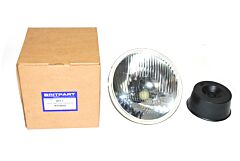 Britpart - Land Rover Defender Headlights - RHD Sealed Beam No Bulb