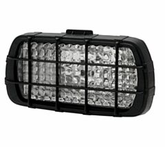 Work Lamp With Grill & Handle 195mm Wide