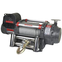 Warrior 20000 SAMURAI 24v Electric Winch With Steel Cable