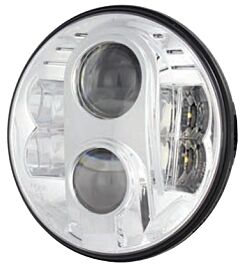 7" Guardian LED Headlight RHD - Chrome