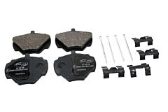 BRAKE PAD SET - REAR - LESS PINS and CLI