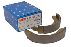 BRAKE SHOE SET-HAND BRAKE