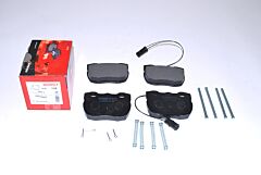 BRAKE PAD SET INCL PINS & CLIPS