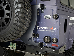 Terrafirma - Swingaway Spare Wheel Carrier - Defender 90 and Defender 110