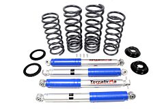 TERRAFIRMA 2" lift heavy load air to coil conv kit with +2" Pro Sport shocks Discovery 2