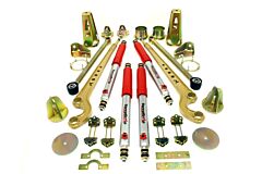 5" longer travel Extreme 4 Stg Adj dislocation suspension kit 110/130