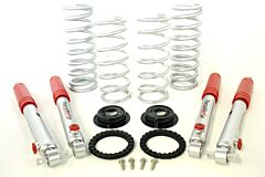 2" lift heavy load air to coil conv kit with +3" 4 Stg Adj shocks Discovery 2