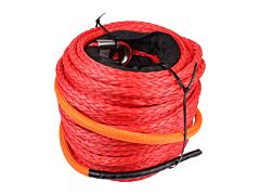 TERRAFIRMA - 50M Red Synthetic Winch Rope for Twin Motor Winch