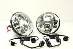 TF 7INCH LED HEADLIGHT PAIR RHD