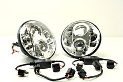 TF 7" LED HEADLIGHT PAIR LHD  